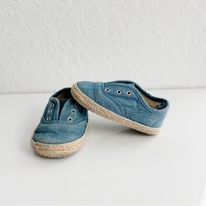 Baby Gap Denim Toddle Shoes
